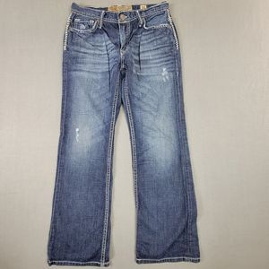 BKE Buckle Jeans Mens 30x30 Blue Carter Regular Fit Boot Cut 30x30 Medium Wash